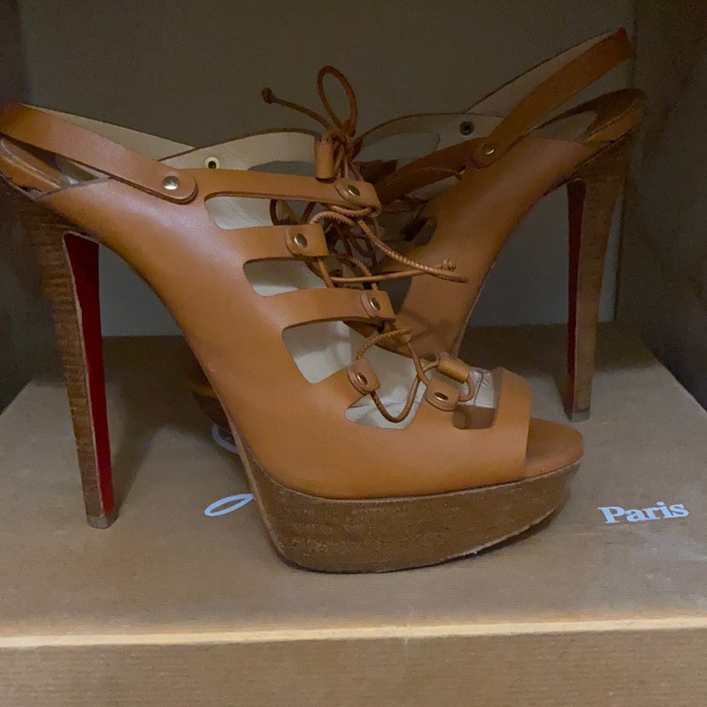 Christian Louboutin Hall Ball Platform Heels